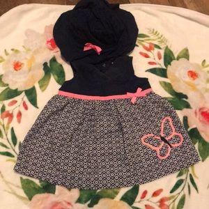 Baby girl dress with hat 💕